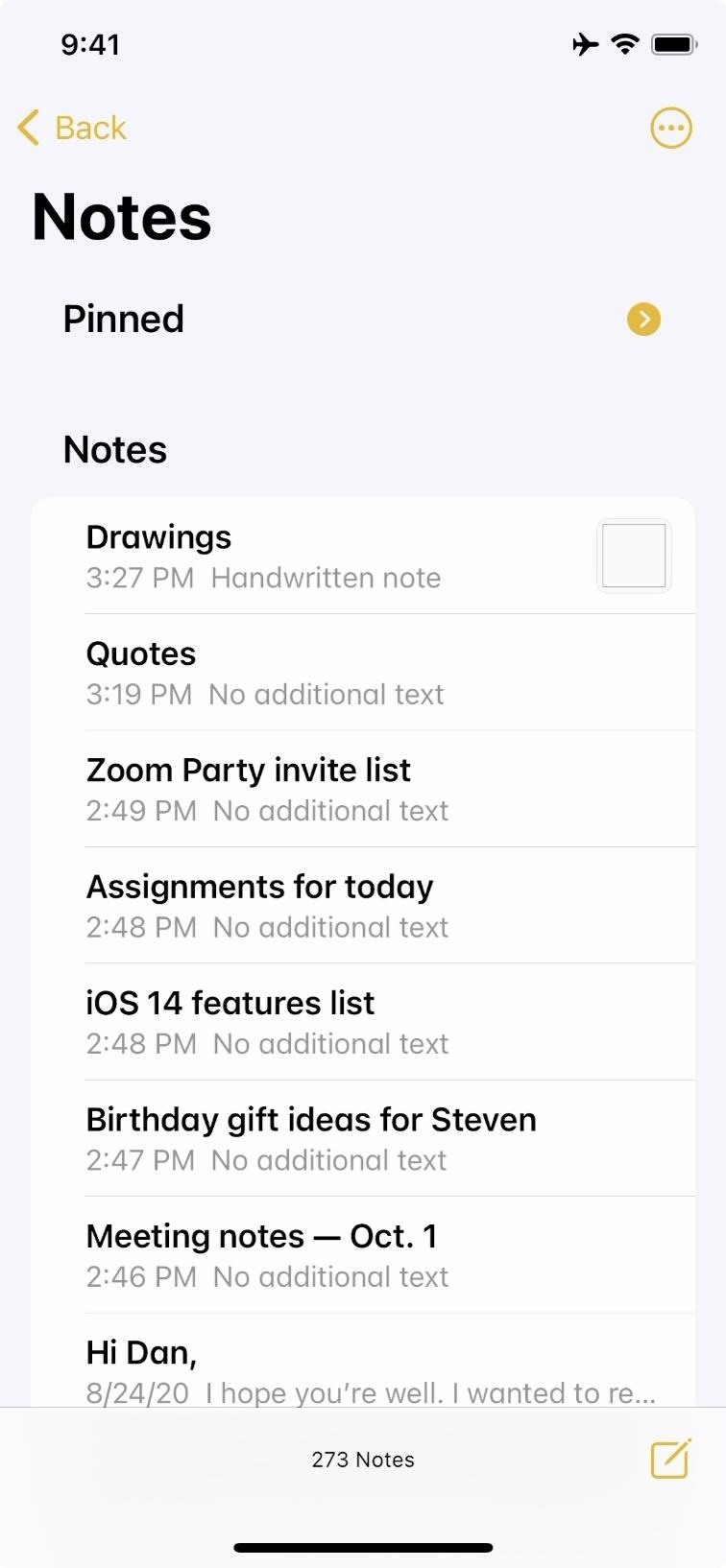 12-new-notes-features-ios-14-improve-navigation-drawing-folders-more-w1456-10 12 New Notes Features in iOS 14 That Improve Navigation, Drawing, Folders & More