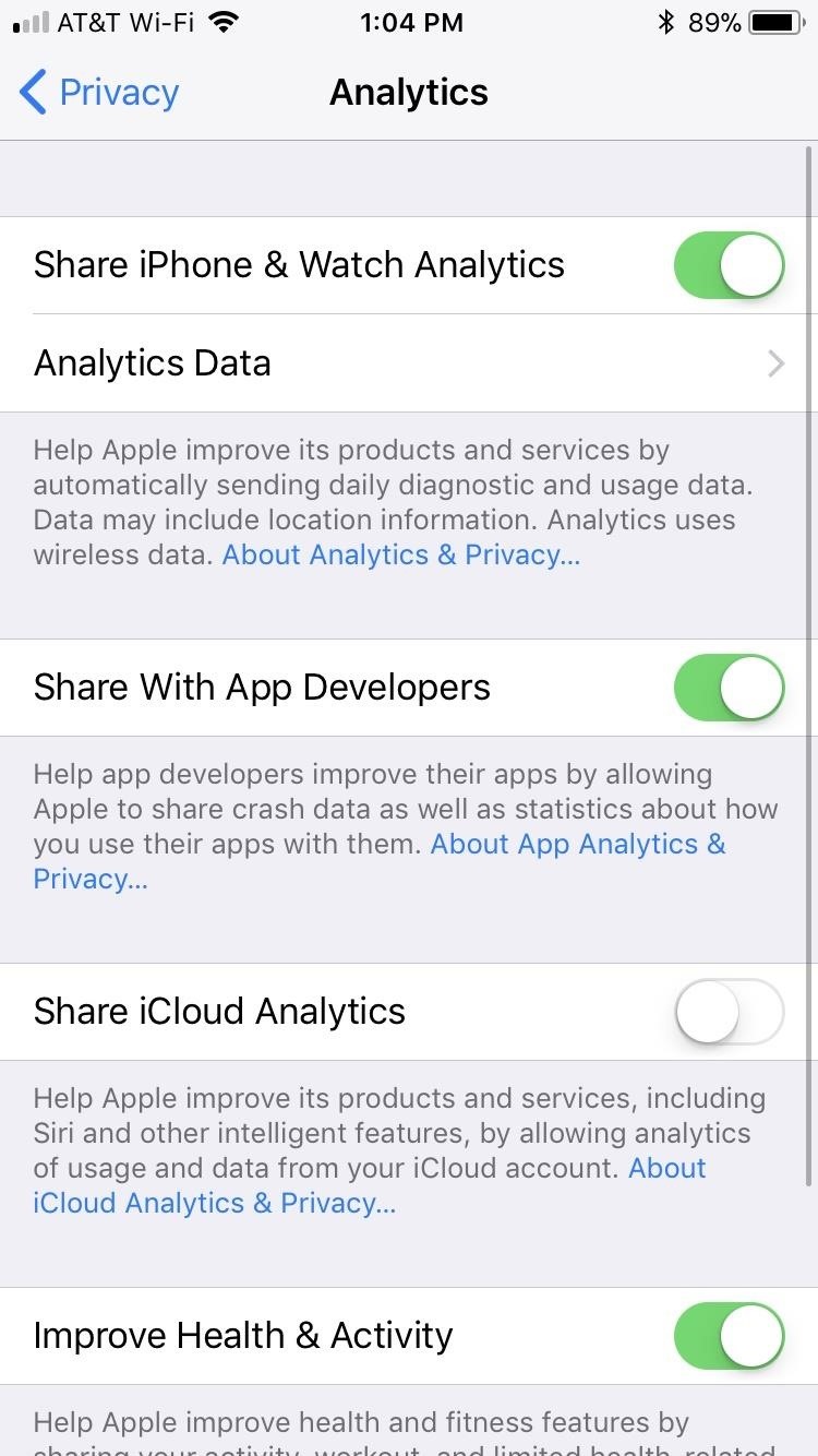 24 iOS 11 Privacy & Security Settings You Should Check Right Now