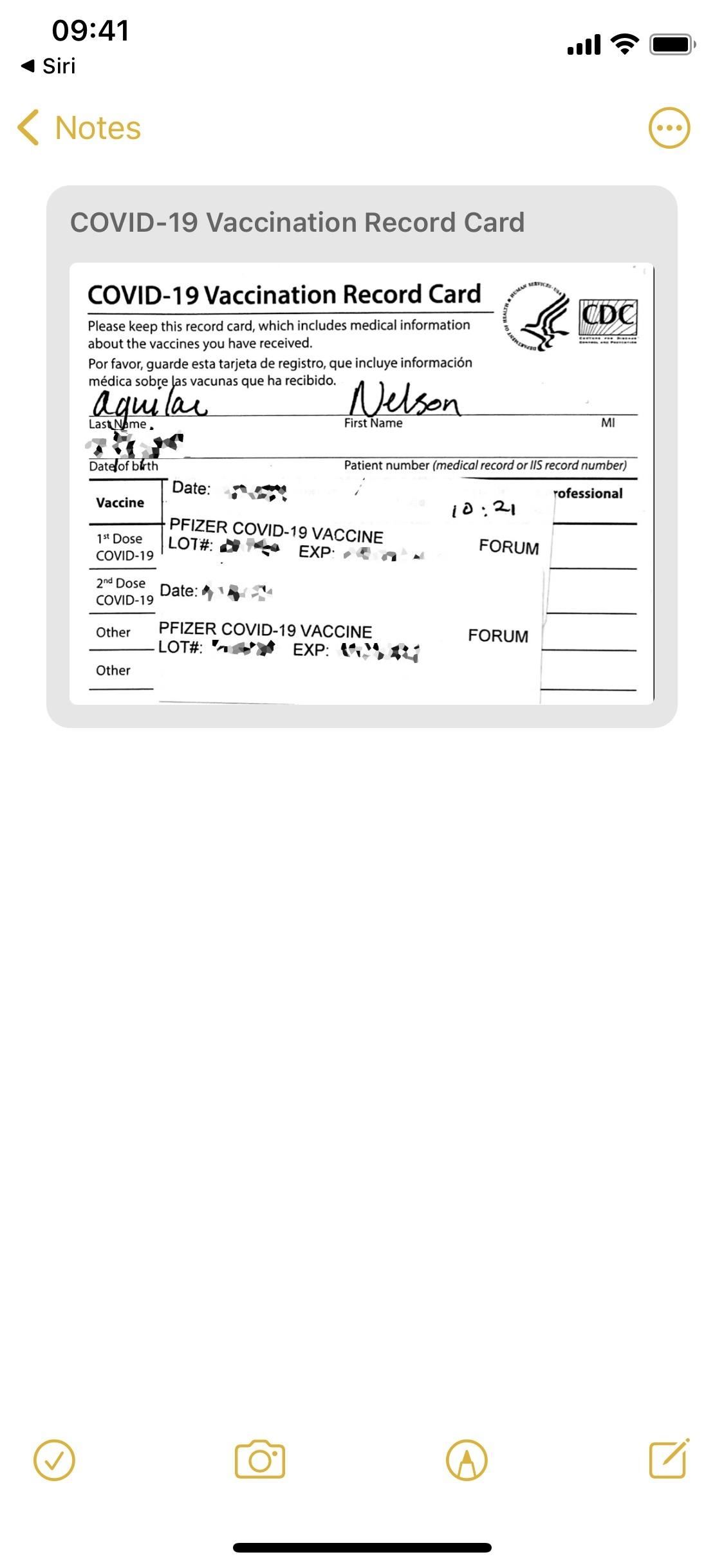 4 Ways to Quickly Open and Show Off Your COVID-19 Vaccination Record Card on Your iPhone