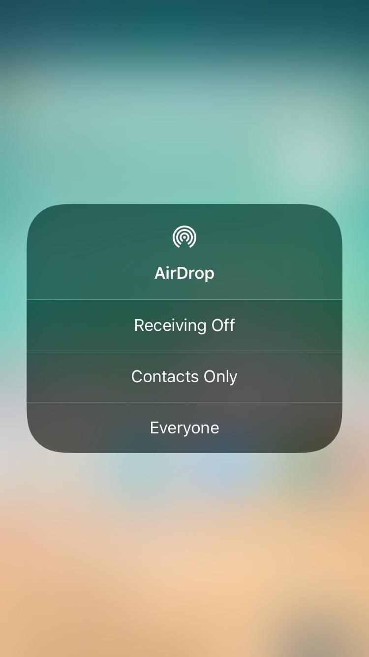 access-your-airdrop-settings-ios-11s-new-control-center-w1456-3 How to Access Your AirDrop Settings in iOS 11's New Control Center