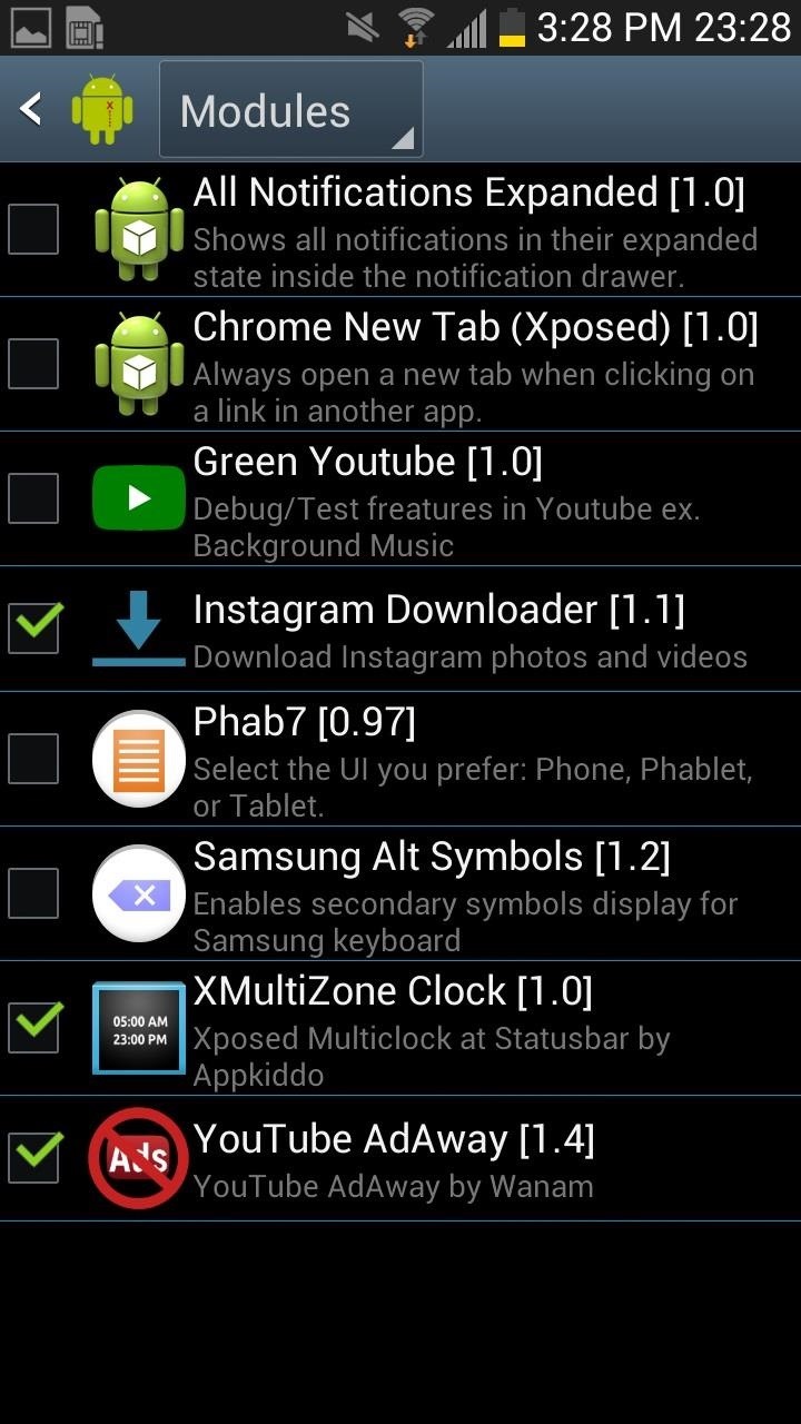 How to Add a Second Status Bar Clock on Your Samsung Galaxy Note 2 for Different Time Zones