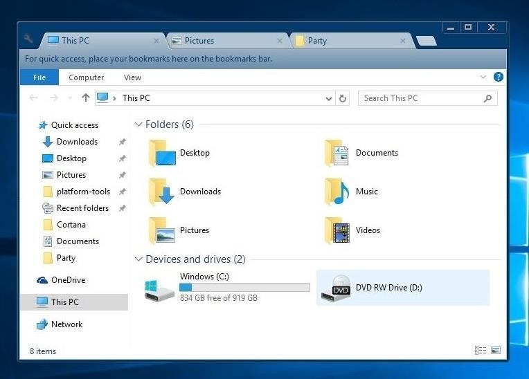 add-tabs-windows-10-file-explorer-w1456-3 How to Add Tabs to the Windows 10 File Explorer