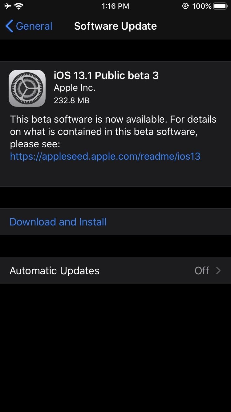 apple-just-released-ios-13-1-public-beta-3-for-iphone-w1456 Apple Just Released iOS 13.1 Public Beta 3 for iPhone