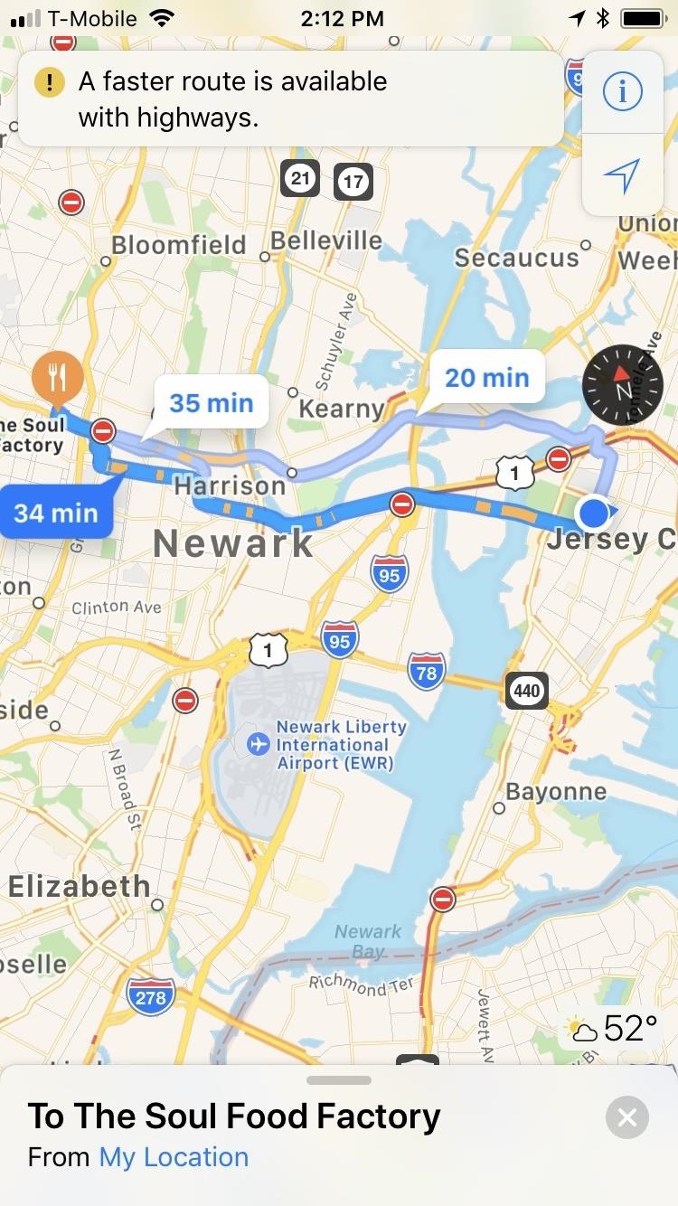 apple-maps-101-avoid-highways-during-driving-directions-w1456-7 Apple Maps 101: How to Avoid Highways During Driving Directions
