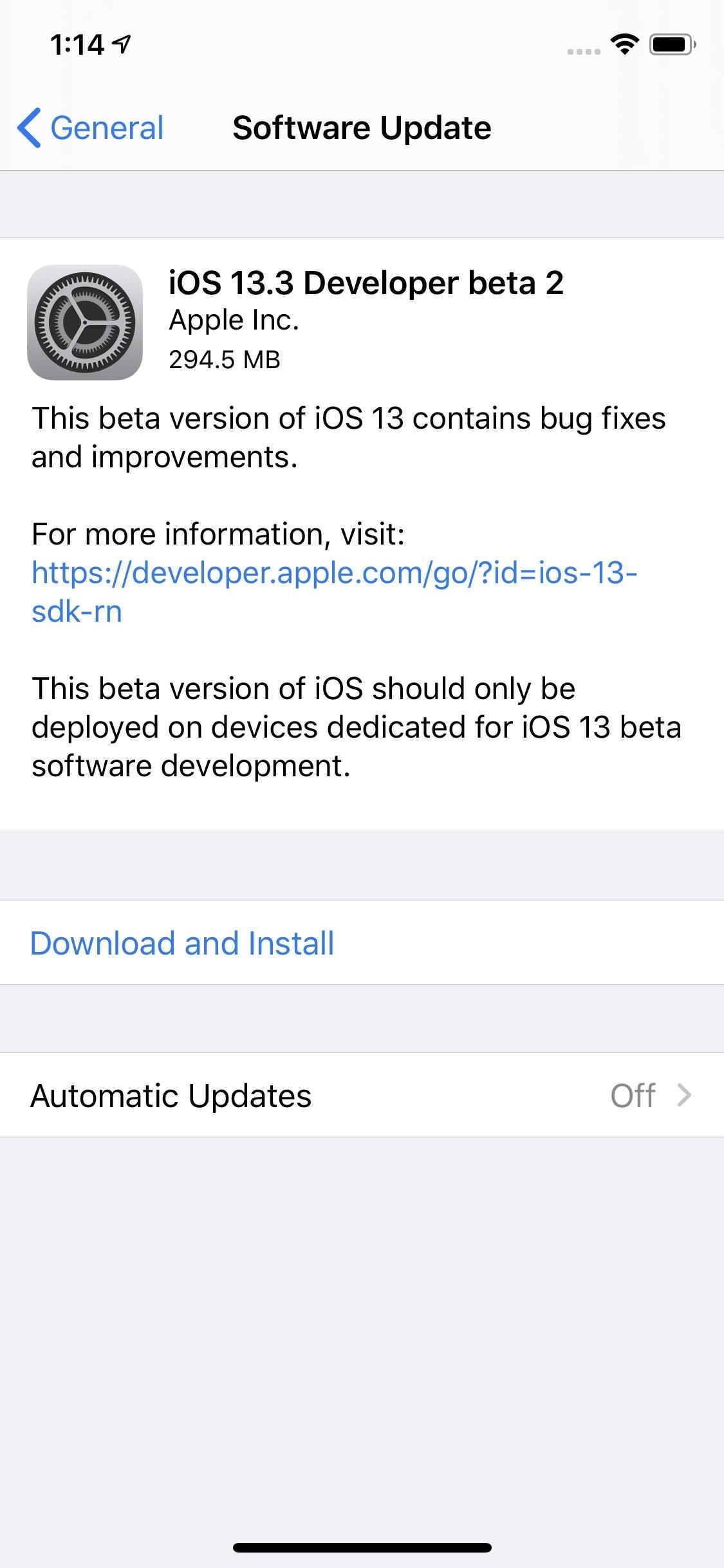 apple-releases-ios-13-3-beta-2-iphone-developers-w1456 Apple Releases iOS 13.3 Beta 2 to iPhone Developers