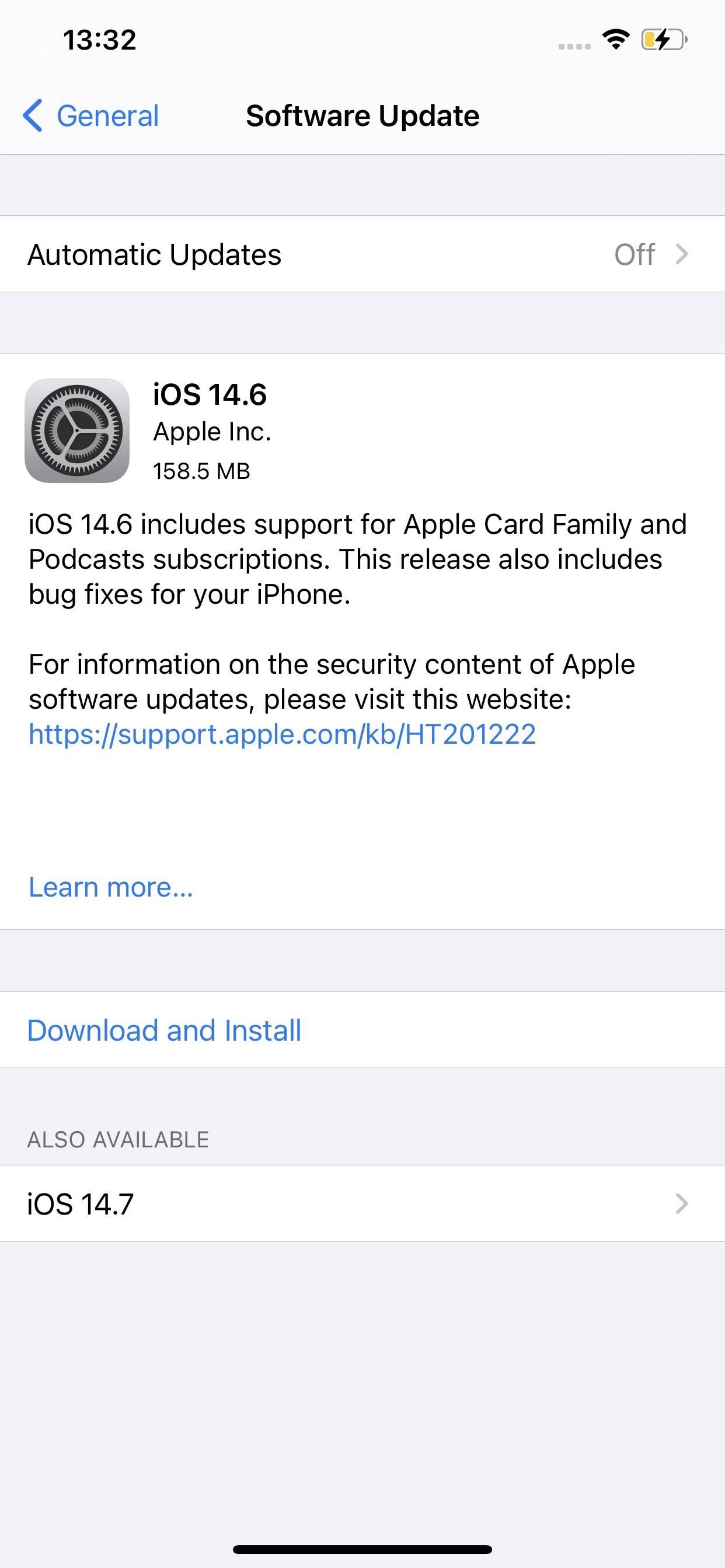 apples-second-ios-14-6-release-candidate-available-for-iphone-devs-public-beta-testers-w1456 Apple's Second iOS 14.6 Release Candidate Available for iPhone Devs & Public Beta Testers