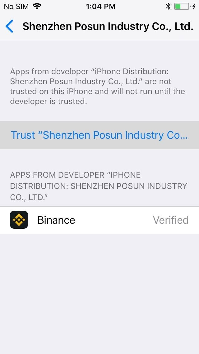 binance-101-install-mobile-app-your-iphone-w1456-8 Binance 101: How to Install the Mobile App on Your iPhone