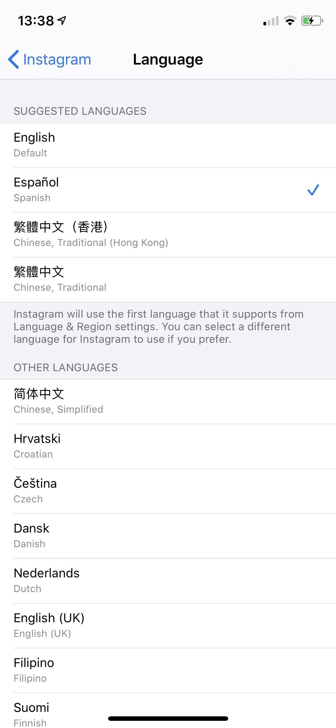 change-languages-per-app-basis-your-iphone-ios-13-w1456-12 How to Change Languages on a Per-App Basis on Your iPhone in iOS 13