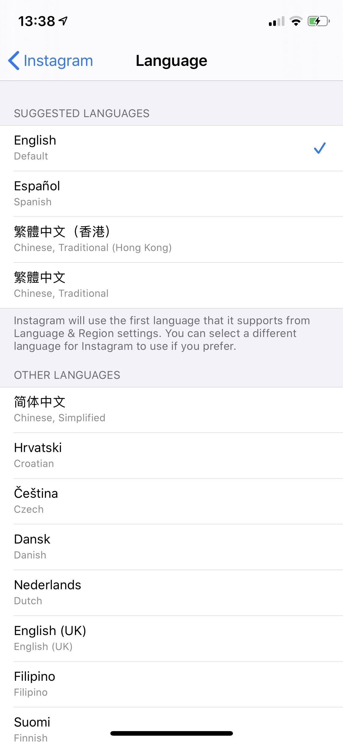 change-languages-per-app-basis-your-iphone-ios-13-w1456-13 How to Change Languages on a Per-App Basis on Your iPhone in iOS 13