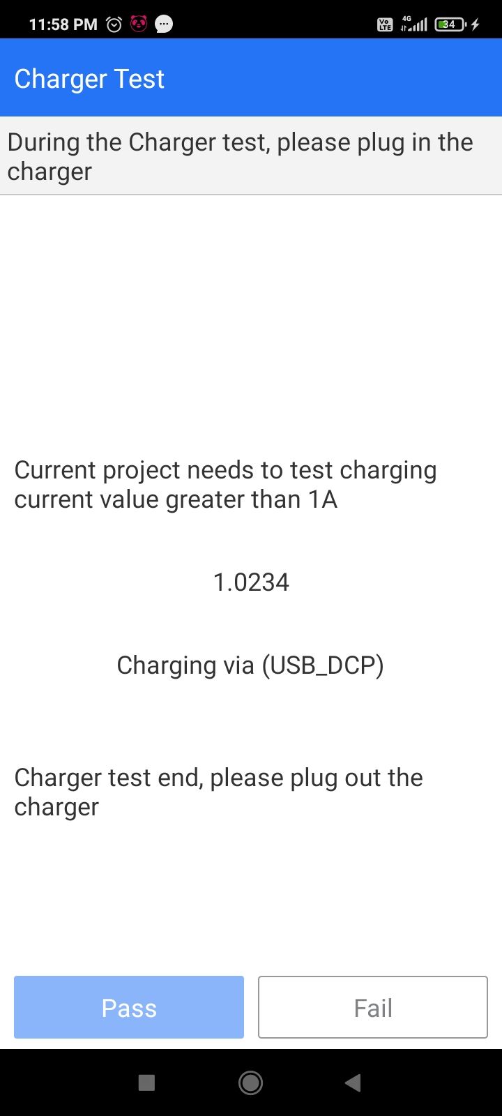 charger-1-1 Charging port being tested on Android.