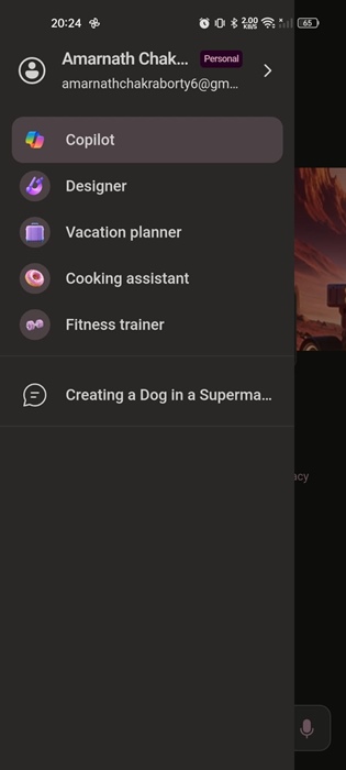 sign in to your Microsoft account
