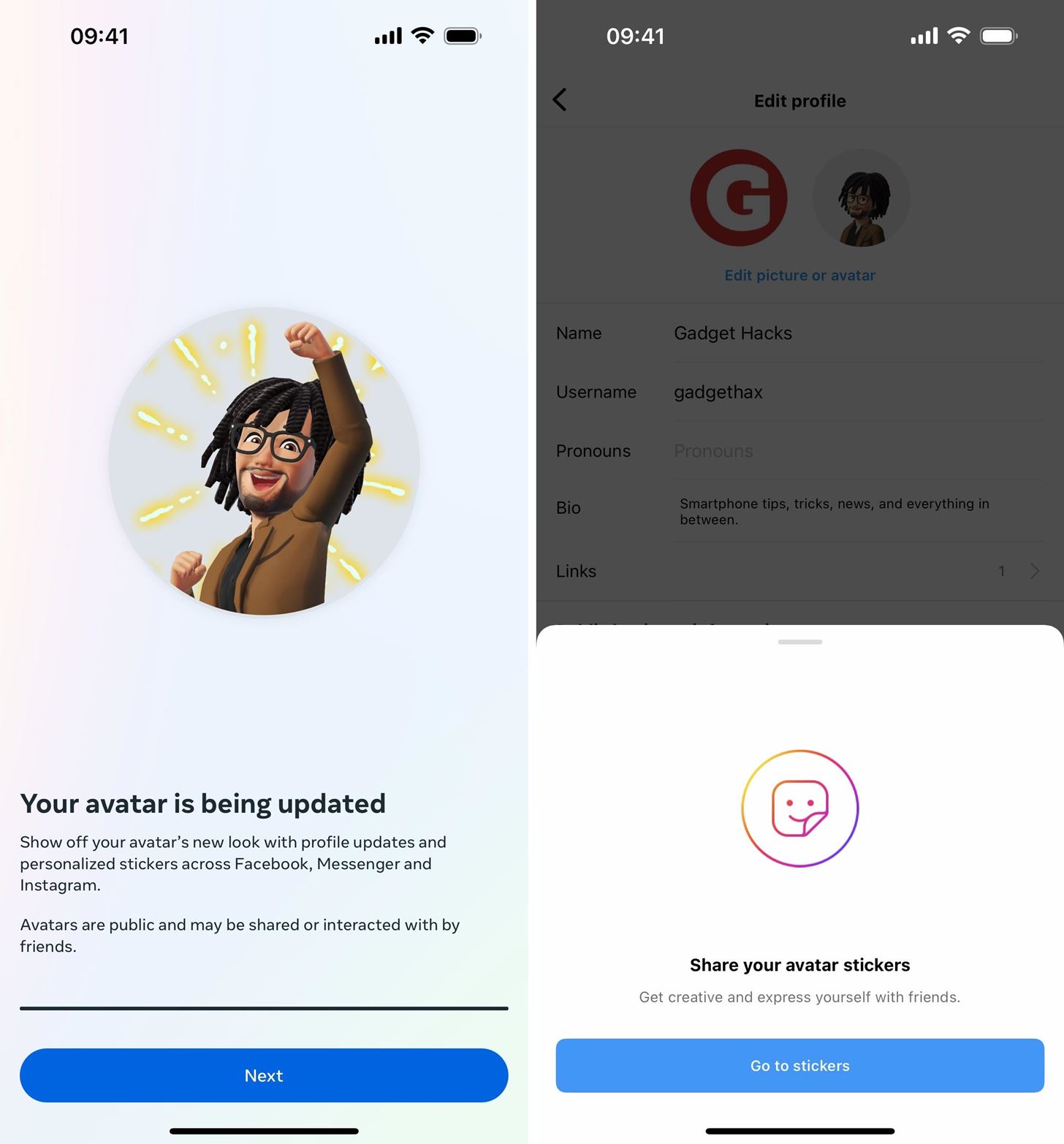 create-two-sided-dynamic-profile-picture-instagram-show-your-photo-and-animated-avatar-w1456-4 Create a Two-Sided Dynamic Profile Picture on Instagram to Show Your Photo and an Animated Avatar