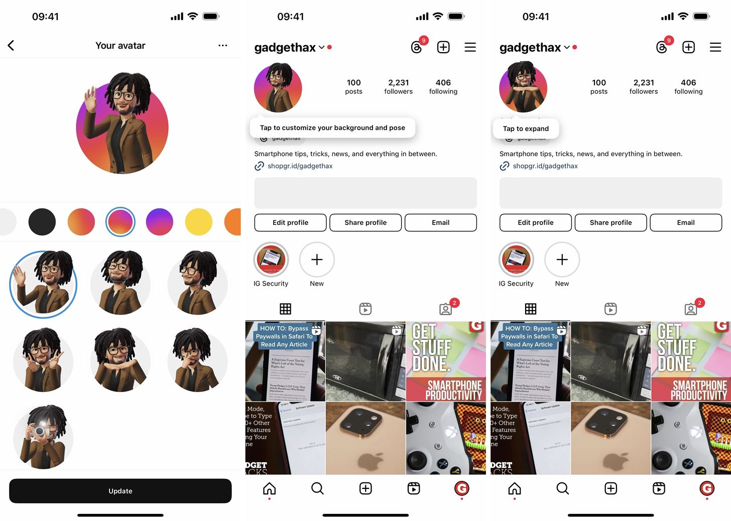 create-two-sided-dynamic-profile-picture-instagram-show-your-photo-and-animated-avatar-w1456-7 Create a Two-Sided Dynamic Profile Picture on Instagram to Show Your Photo and an Animated Avatar