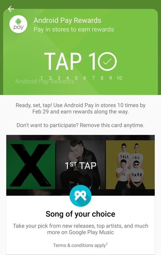 deal-alert-use-android-pay-get-free-chromecast-music-w1456 Deal Alert: Use Android Pay to Get a Free Chromecast & Music