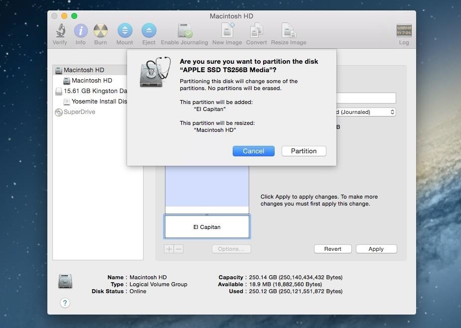 dual-boot-mac-os-x-10-11-el-capitan-10-10-yosemite-w1456-2 How to Dual Boot Mac OS X 10.11 El Capitan & 10.10 Yosemite