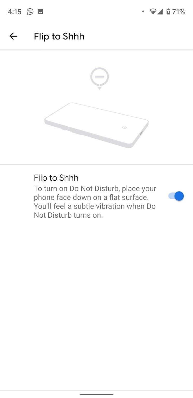 enable-flip-shhh-your-google-pixel-quickly-turn-do-not-disturb-mode-w1456-3 Enable 'Flip to Shhh' on Your Google Pixel & Quickly Turn on Do Not Disturb Mode