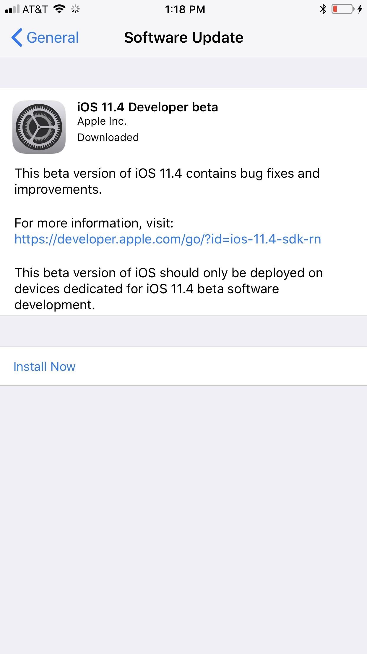 first-ios-11-4-beta-for-just-dropped-for-iphone-messages-icloud-returns-w1456-2 The First iOS 11.4 Beta for Just Dropped for iPhone, Messages on iCloud Returns