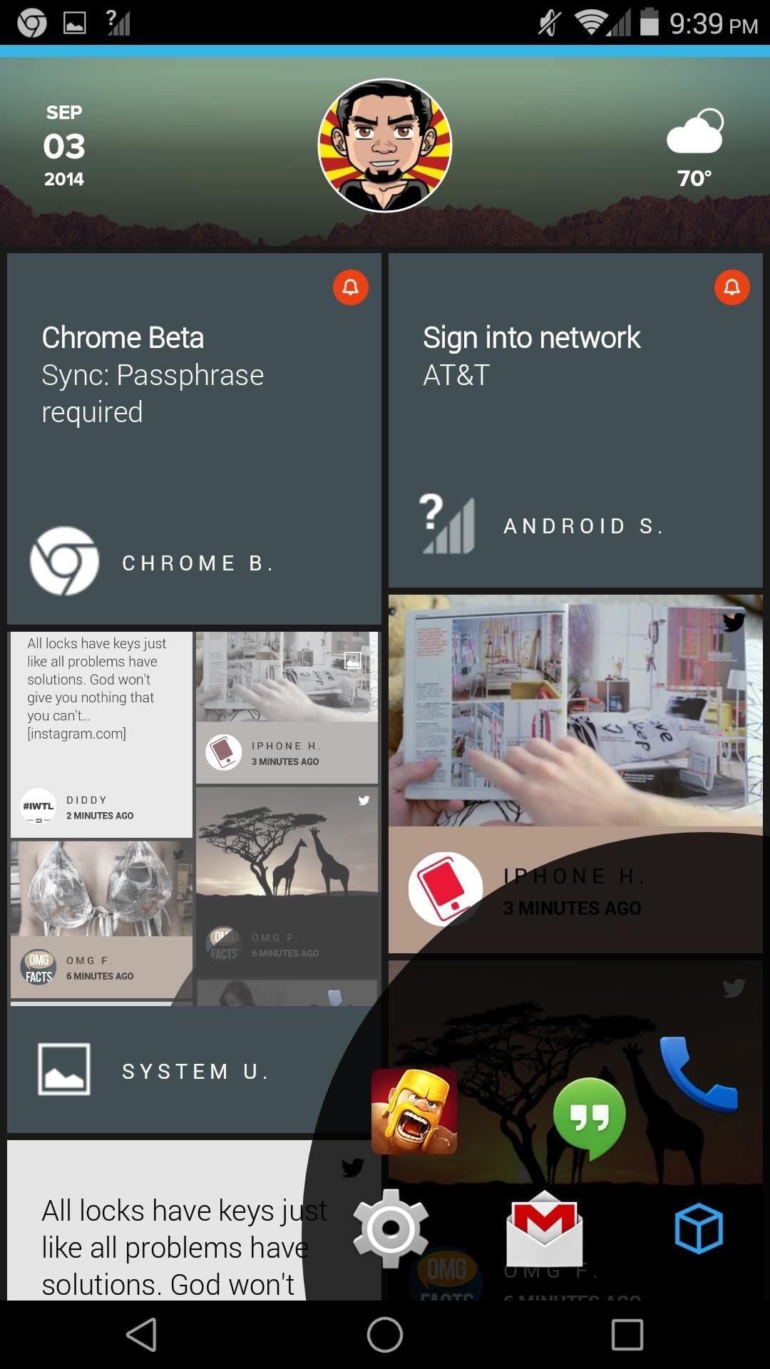 flow-home-launcher-for-android-is-like-blinkfeed-only-way-better-w1456-4 Flow Home Launcher for Android Is Like BlinkFeed, Only Way Better