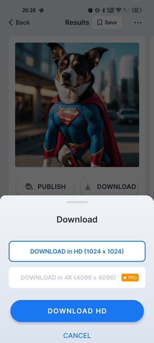 Download in HD