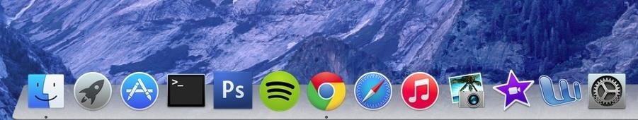 get-transparent-3d-dock-back-mac-os-x-yosemite-w1456-3 Get the Transparent 3D Dock Back in Mac OS X Yosemite