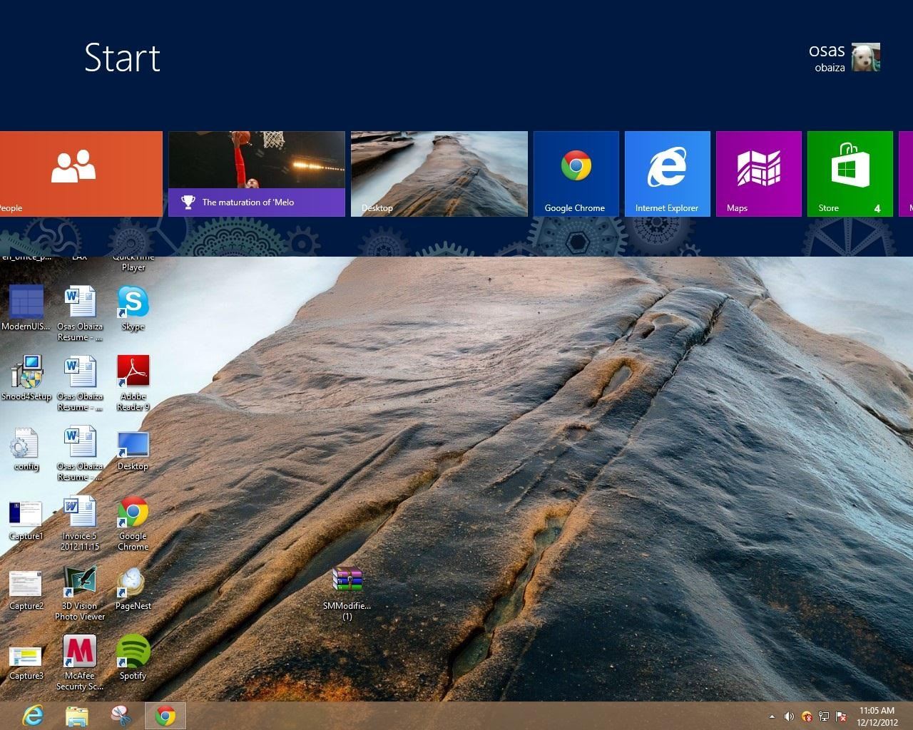get-windows-8-desktop-and-start-screen-or-taskbar-and-start-screen-same-display-w1456-2 How to Get the Windows 8 Desktop and Start Screen (Or Taskbar and Start Screen) on the Same Display