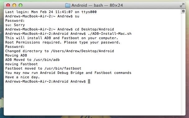 How to Install ADB & Fastboot in Mac OS X to Send Commands to Your HTC One