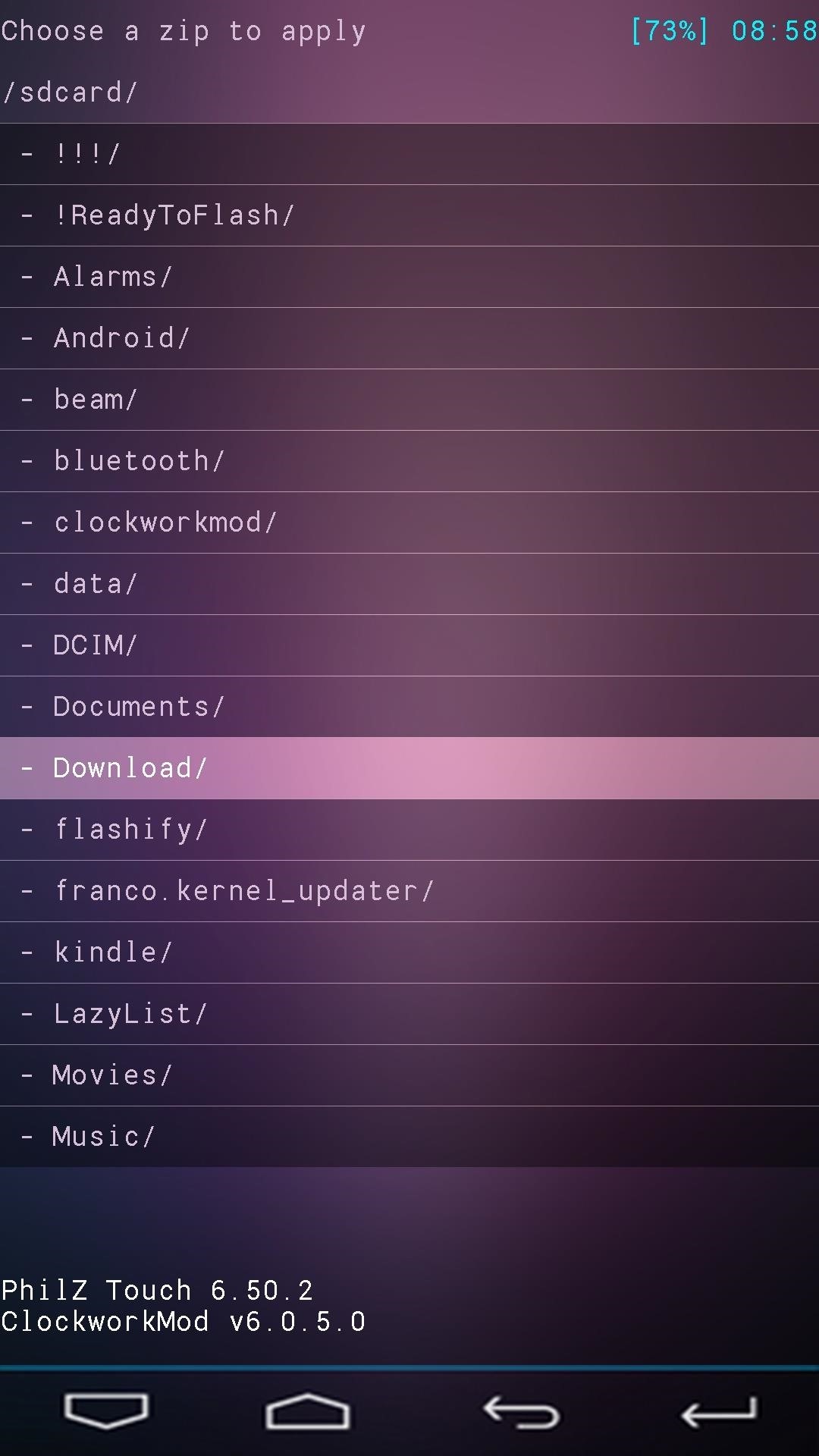install-custom-recovery-galaxy-s5-international-sprint-t-mobile-w1456-11 How to Install a Custom Recovery on the Galaxy S5 (International, Sprint, & T-Mobile)