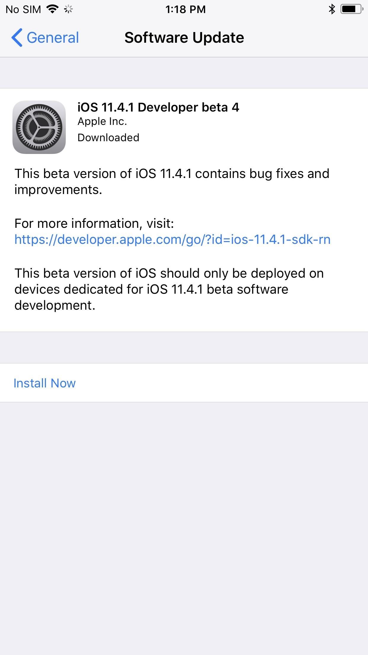 ios-11-4-1-beta-4-released-for-iphones-includes-only-bug-fixes-unknown-improvements-w1456-2 iOS 11.4.1 Beta 4 Released for iPhones, Includes Only 'Bug Fixes' & Unknown Improvements