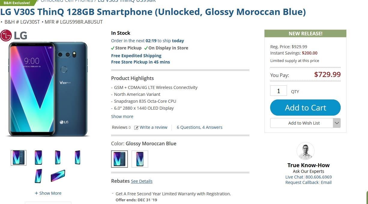 lg-v30s-thinq-is-v30-with-software-updates-awkward-name-w1456-3 The LG V30S ThinQ Is a V30 with Software Updates & an Awkward Name
