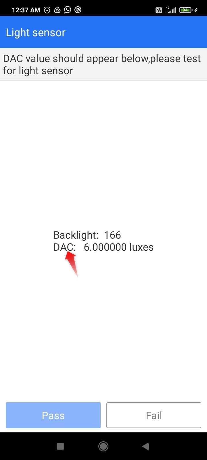 light-2 Successful light sensor test on Android.
