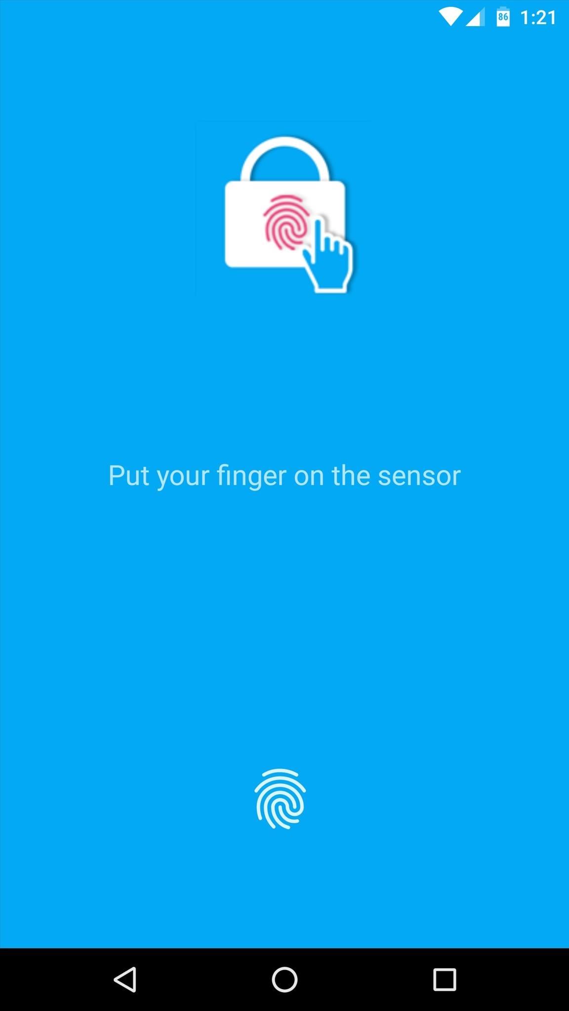 How to Lock Any App with a Fingerprint on Android Marshmallow