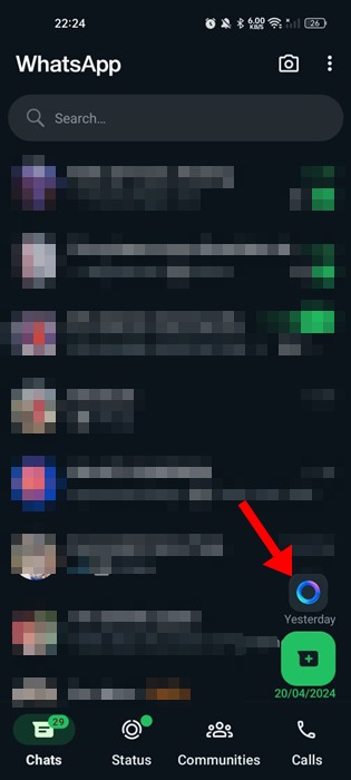 Meta AI icon