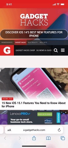 open-new-private-tab-ios-15s-updated-safari-design-w1456-2 How to Open a New Private Tab in iOS 15's Updated Safari Design