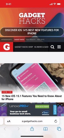 open-new-private-tab-ios-15s-updated-safari-design-w1456 How to Open a New Private Tab in iOS 15's Updated Safari Design