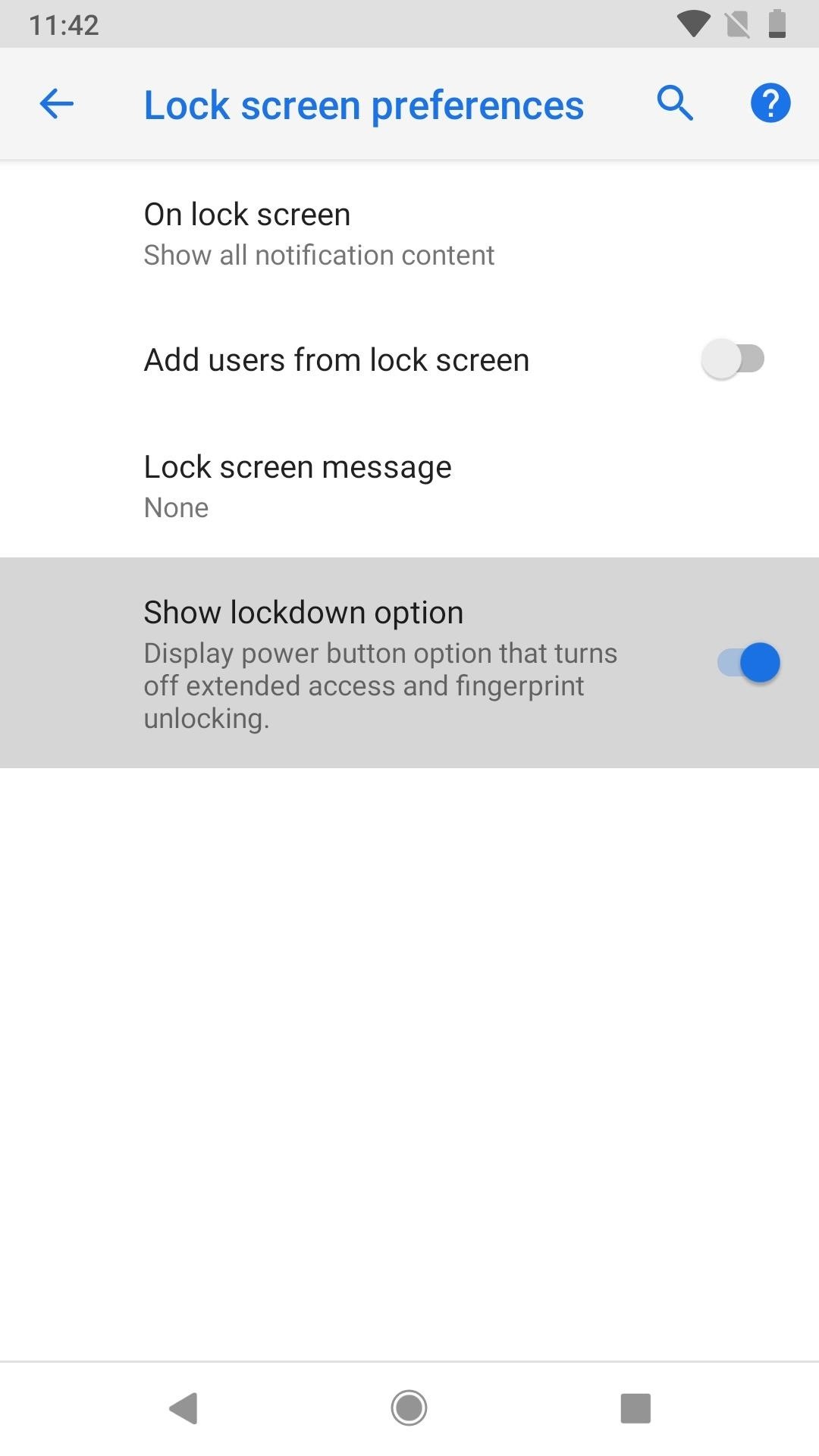 quickly-disable-fingerprints-smart-lock-android-pie-for-extra-security-w1456-2 How to Quickly Disable Fingerprints & Smart Lock in Android Pie for Extra Security