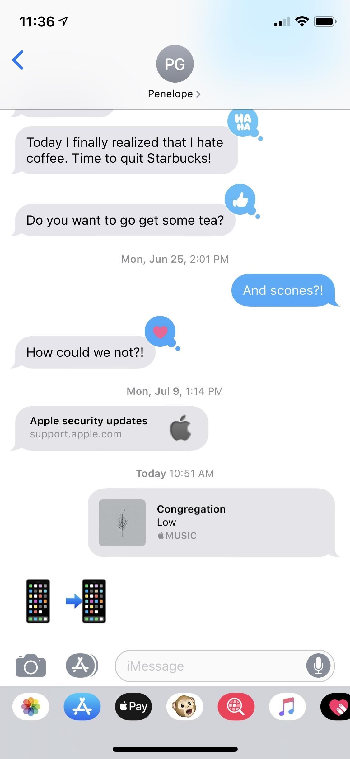 remove-bottom-app-drawer-ios-messages-app-for-iphone-w1456 How to Remove the Bottom App Drawer in the iOS Messages App for iPhone