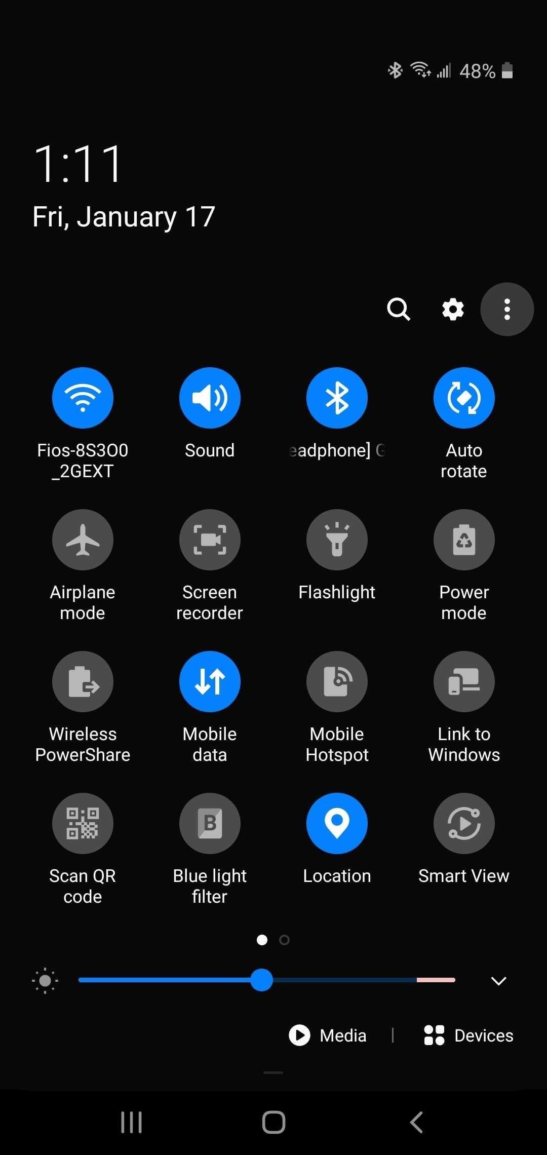 remove-media-devices-buttons-from-notification-shade-your-galaxy-w1456 How to Remove the 'Media' & 'Devices' Buttons from the Notification Shade on Your Galaxy