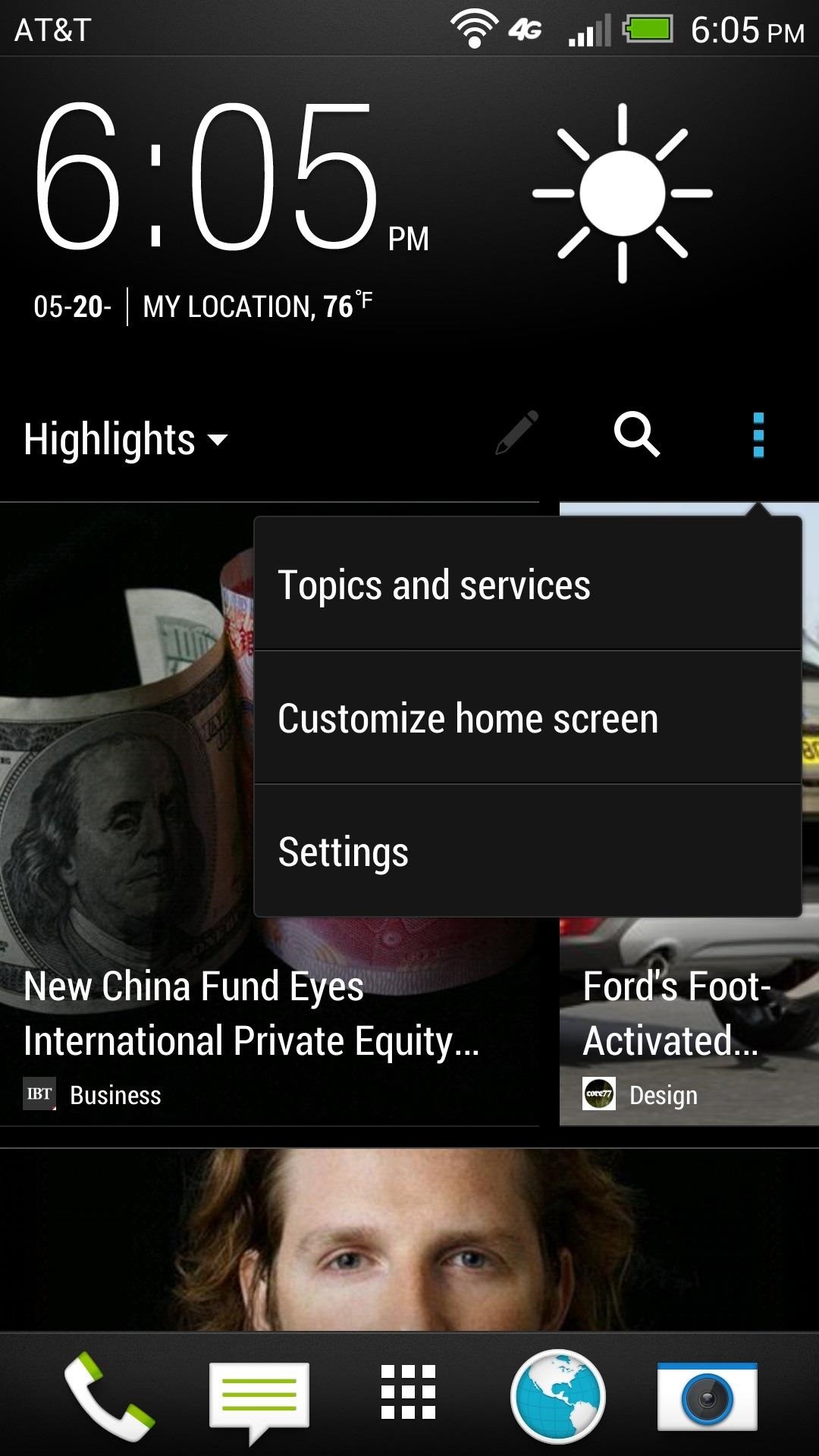 How to Revert Back to a More Traditional Sense-Style Home Screen on Your HTC One
