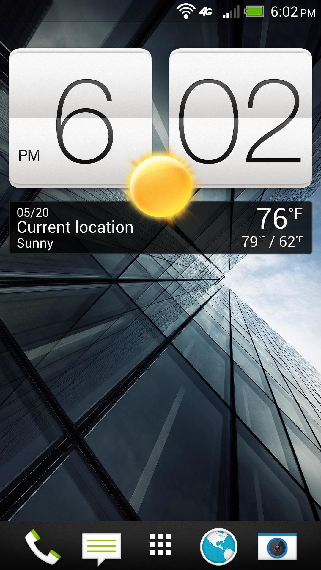 How to Revert Back to a More Traditional Sense-Style Home Screen on Your HTC One