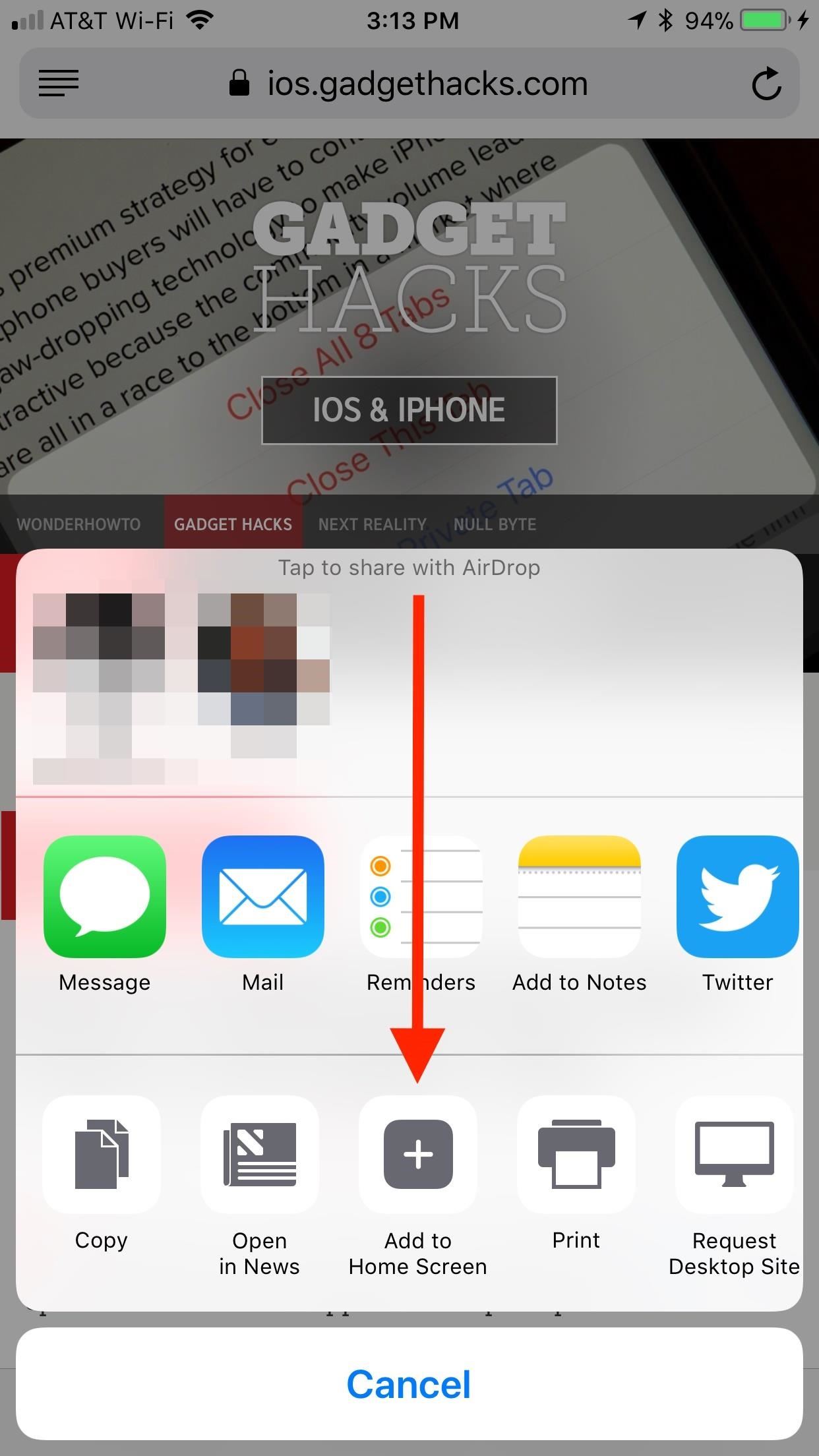 Safari 101: How to Save a Website or Webpage to Your Home Screen for Instant Access