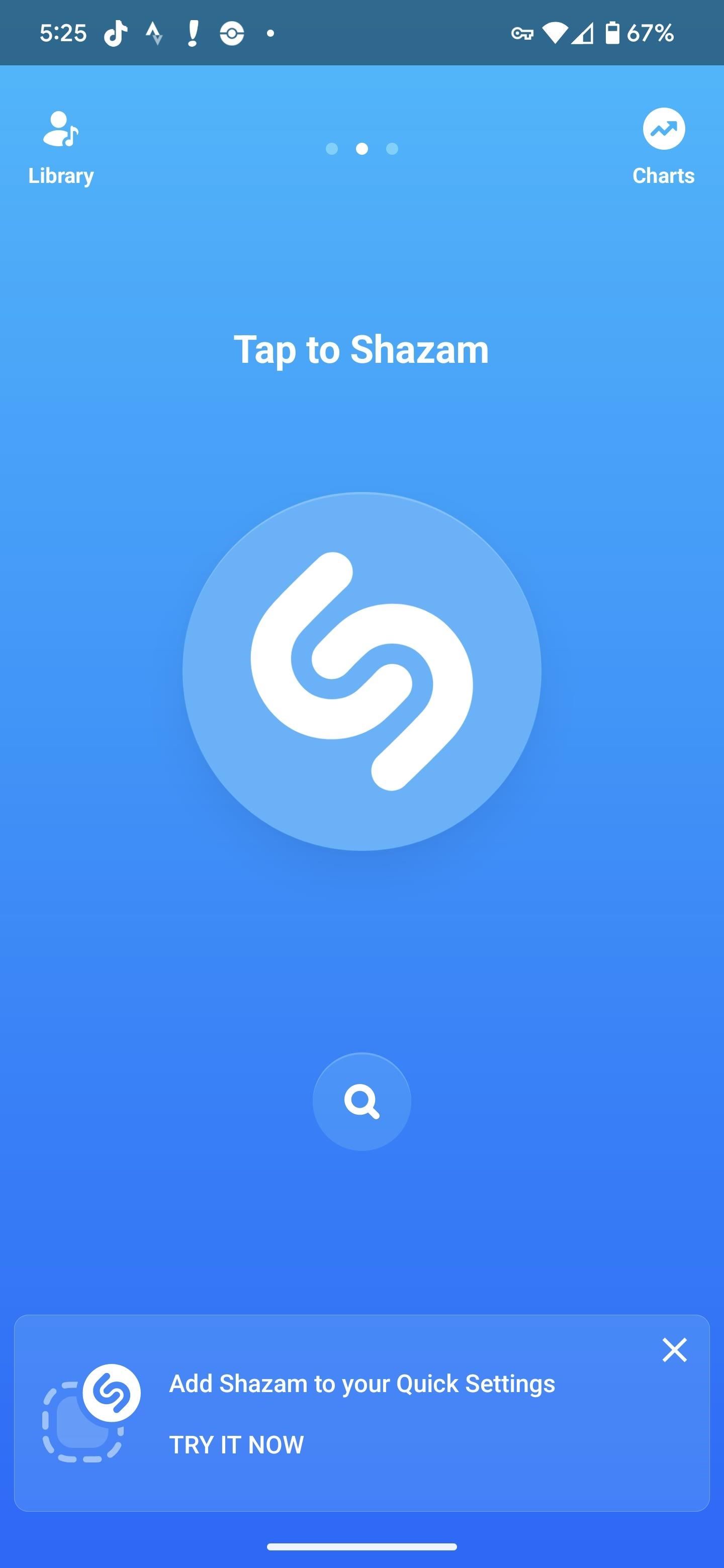 shazam-songs-with-blazing-fast-speed-straight-from-androids-quick-settings-panel-w1456 How to Shazam Songs with Blazing Fast Speed Straight from Android's Quick Settings Panel