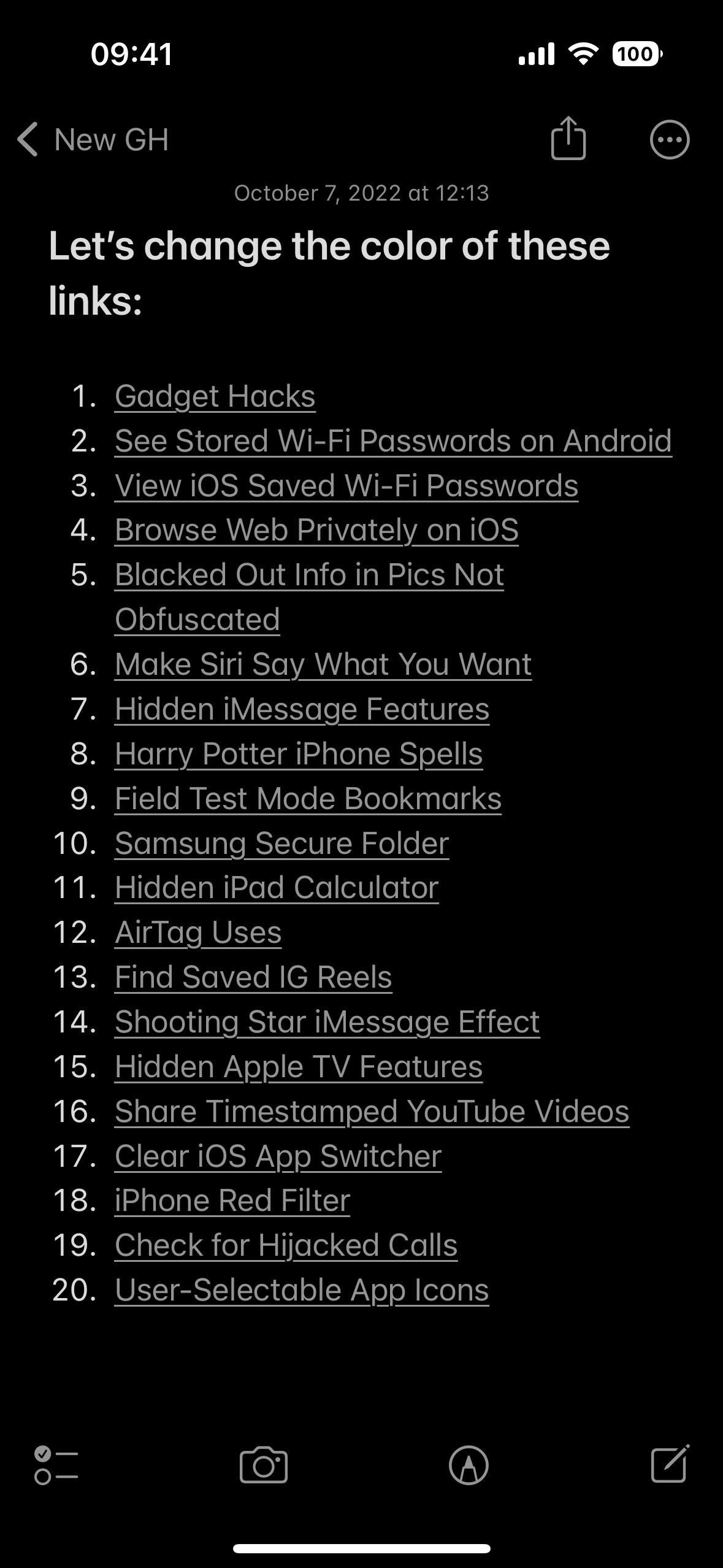 sick-yellow-links-notes-make-them-any-color-you-want-with-these-hidden-iphone-ipad-and-mac-settings-w1456-16 Sick of Yellow Links in Notes? Make Them Any Color You Want with These Hidden iPhone, iPad, and Mac Settings