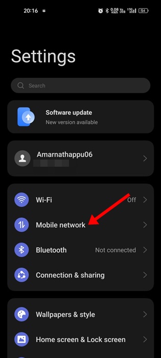 telegram-19-2 Mobile Network