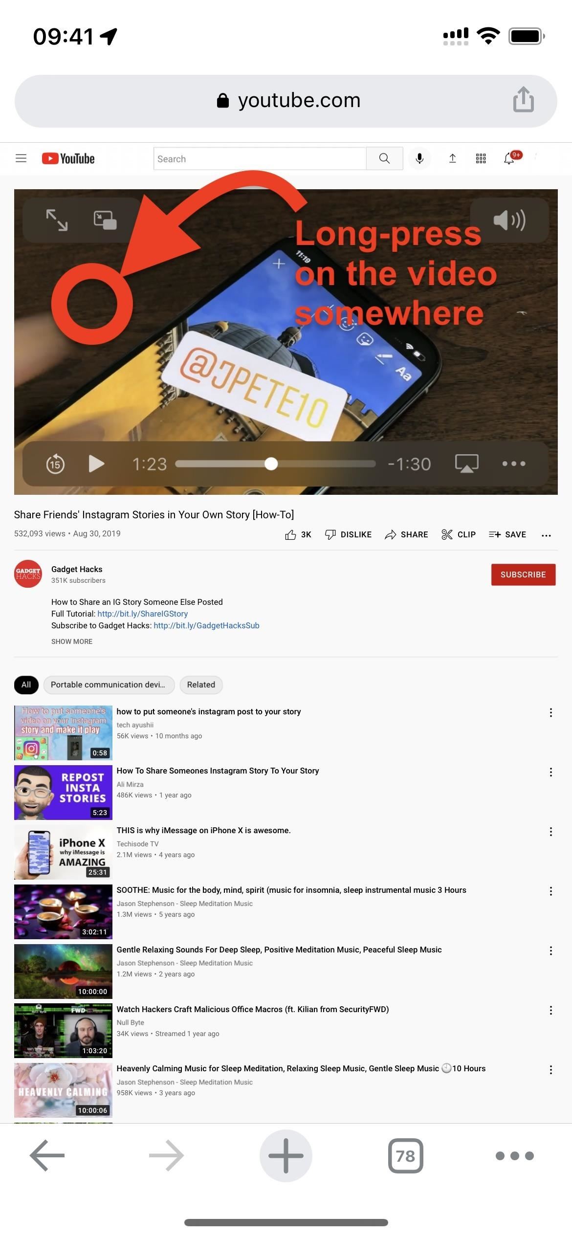 trick-lets-you-link-specific-start-times-youtube-videos-right-from-your-phone-w1456-14 The Trick That Lets You Link to Specific Start Times in YouTube Videos Right from Your Phone