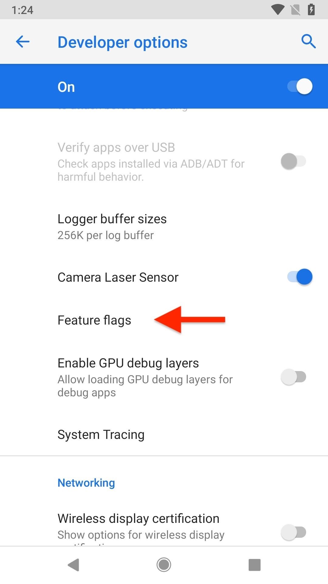 unlock-android-9-0-pies-new-feature-flags-menu-modify-system-settings-w1456-1 How to Unlock Android 9.0 Pie's New 'Feature Flags' Menu to Modify System Settings
