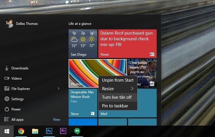 use-customize-new-start-menu-windows-10-w1456-4 How to Use & Customize the New Start Menu in Windows 10