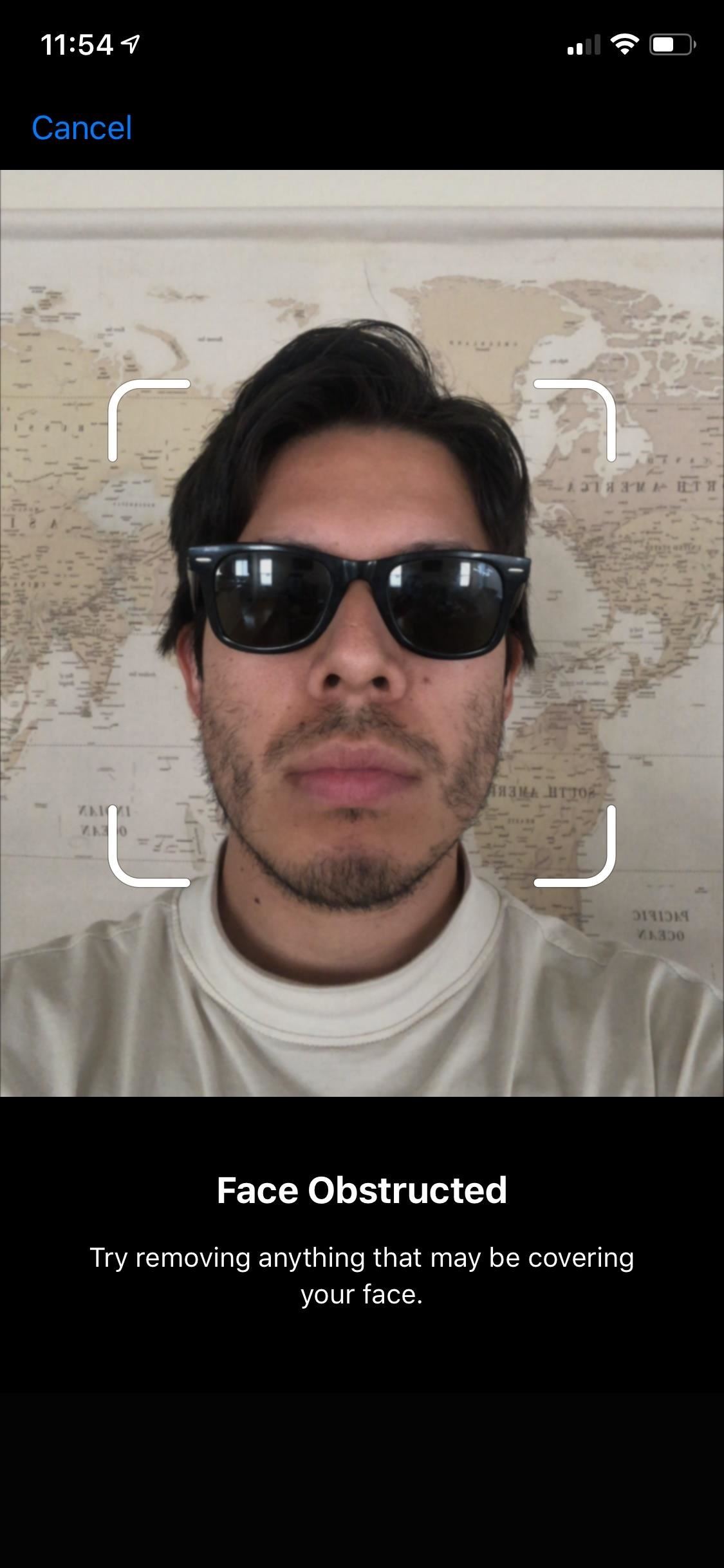 use-face-id-with-sunglasses-w1456-4 How to Use Face ID with Sunglasses On