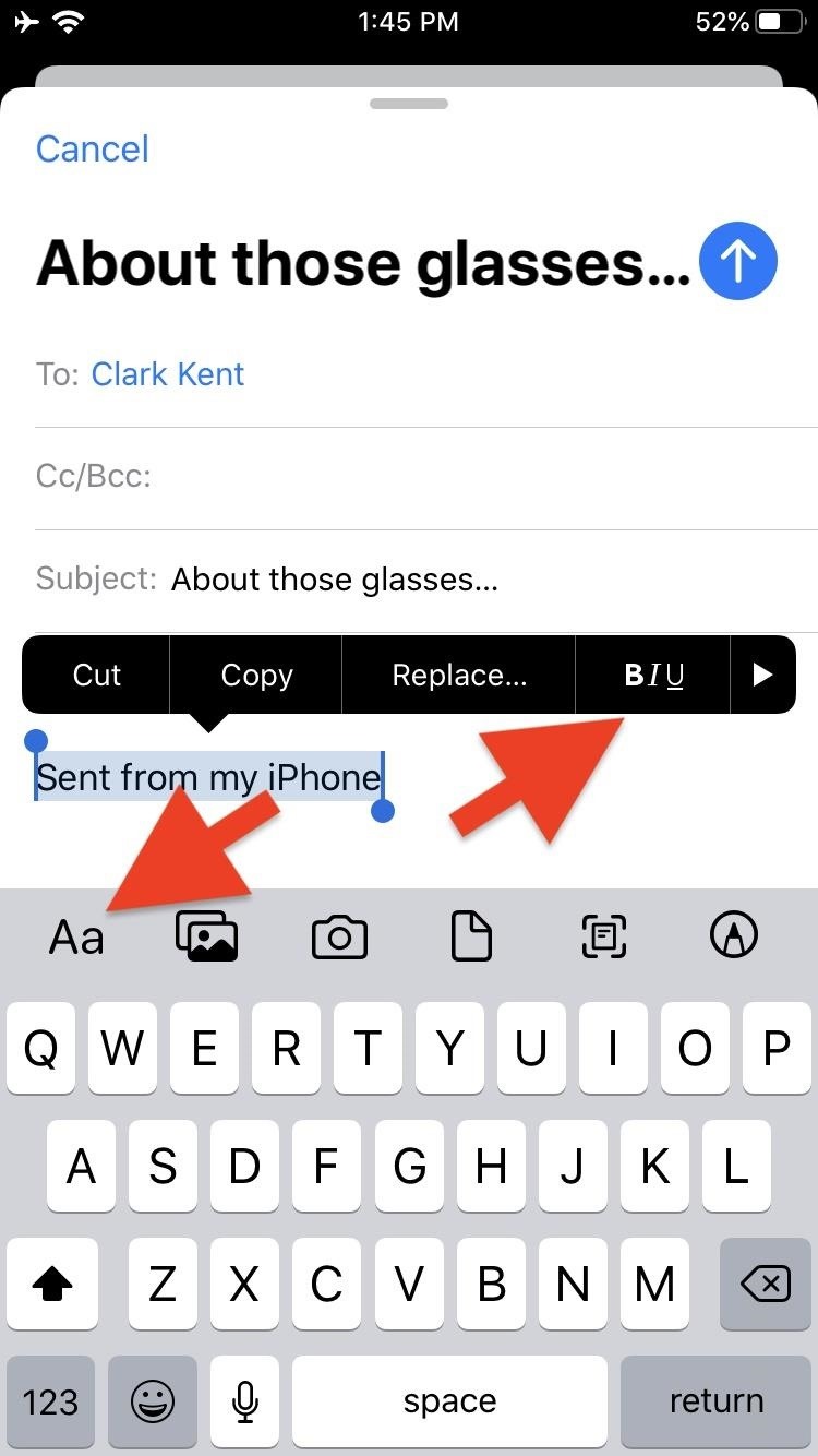 use-mails-new-formatting-attachments-toolbar-ios-13-for-rich-text-document-scanning-more-w1456-2 How to Use Mail's New Formatting & Attachments Toolbar in iOS 13 for Rich Text, Document Scanning & More