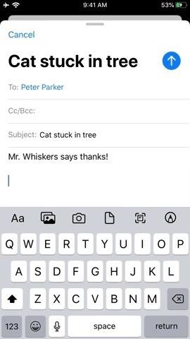 use-mails-new-formatting-attachments-toolbar-ios-13-for-rich-text-document-scanning-more-w1456-7 How to Use Mail's New Formatting & Attachments Toolbar in iOS 13 for Rich Text, Document Scanning & More