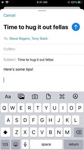 use-mails-new-formatting-attachments-toolbar-ios-13-for-rich-text-document-scanning-more-w1456-9 How to Use Mail's New Formatting & Attachments Toolbar in iOS 13 for Rich Text, Document Scanning & More